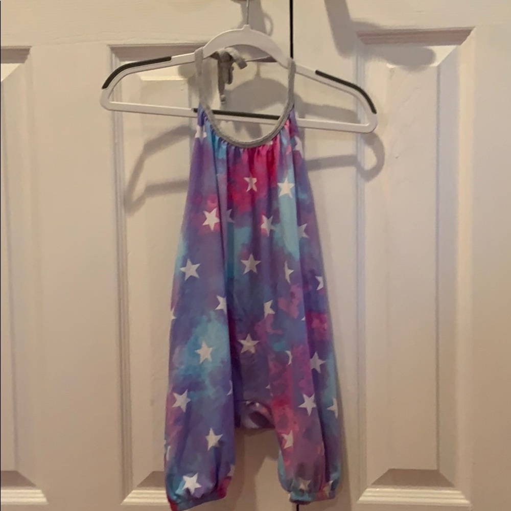 Kids Tie Dye Star Romper